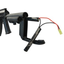 LCT výsuvná pažba M4 LTS CRANE – Černá |ANAREUS