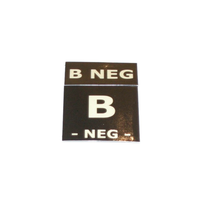 Proud Blood Type Patch B Neg