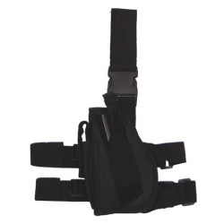MIL-TEC Tactical Drop-Leg Holster, Left-Handed - Black