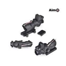Optika ACOG 4x32 se světlovodným vláknem + RMR kolimátorem