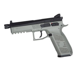 ASG CZ P-09 OR GBB High-Power CO2 Pistol – Grey | ANAREUS