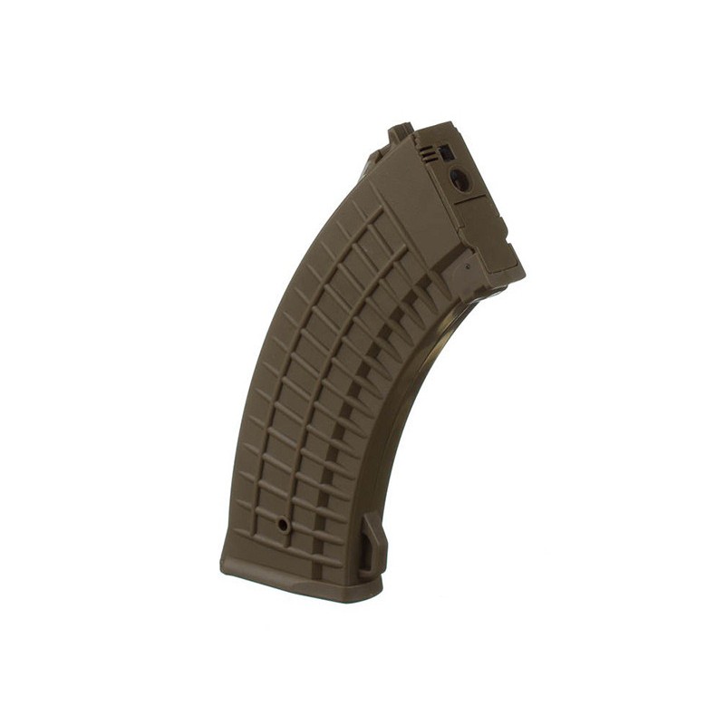 Zásobník pro AK47 (Waffle) 550ran,pískový - točný