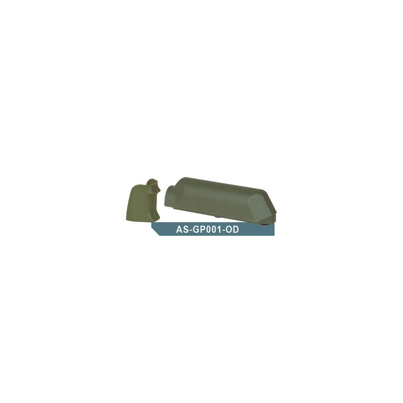 Amoeba (ARES) Striker AS01 Pistol Grip & Cheek Pad Set, OD