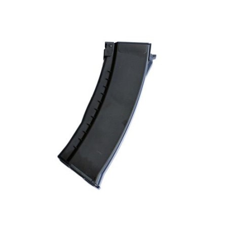 E&L tlačný zásobník AK-74 Bakelit, 120 BBs - Černá