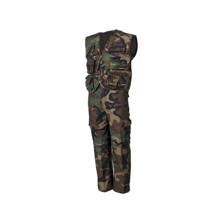 Kid´s vest and pants WOODLAND, size XS