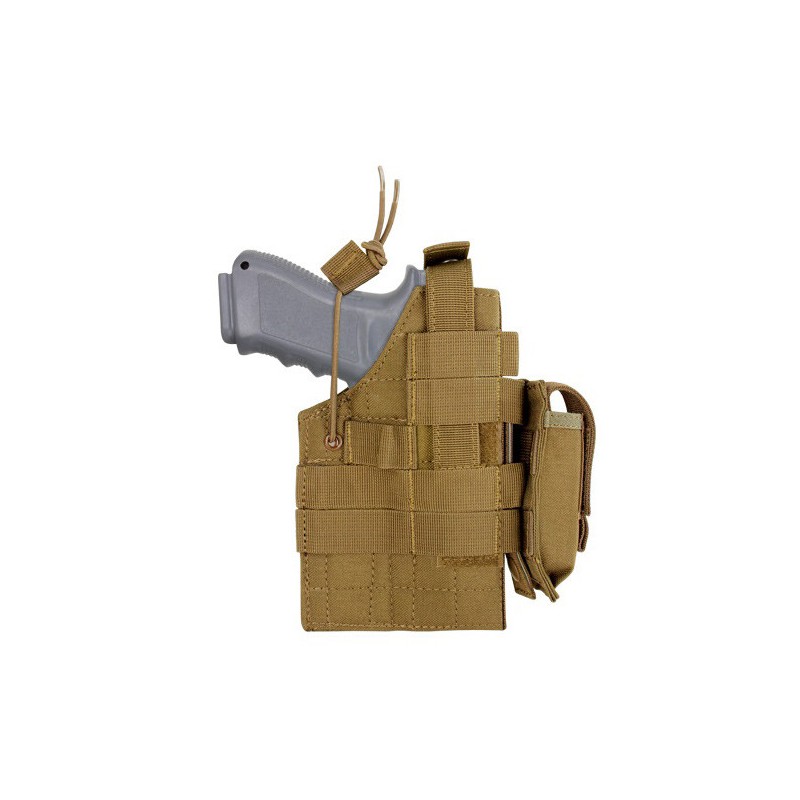 Pouzdro pistolové MOLLE glock oboustranné COYOTE BROWN