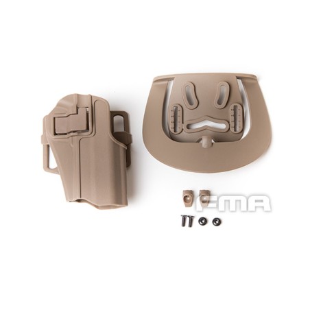 Opaskové plastové pouzdro - holster pro night/desert... warrior, pískové