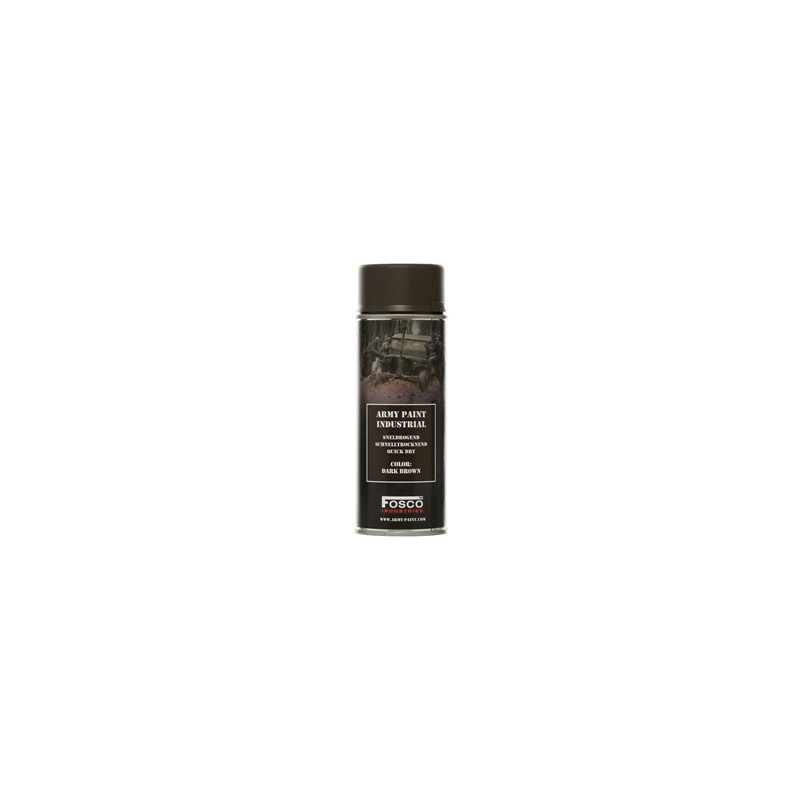 ARMY camouflage paint spray DARK BROWN