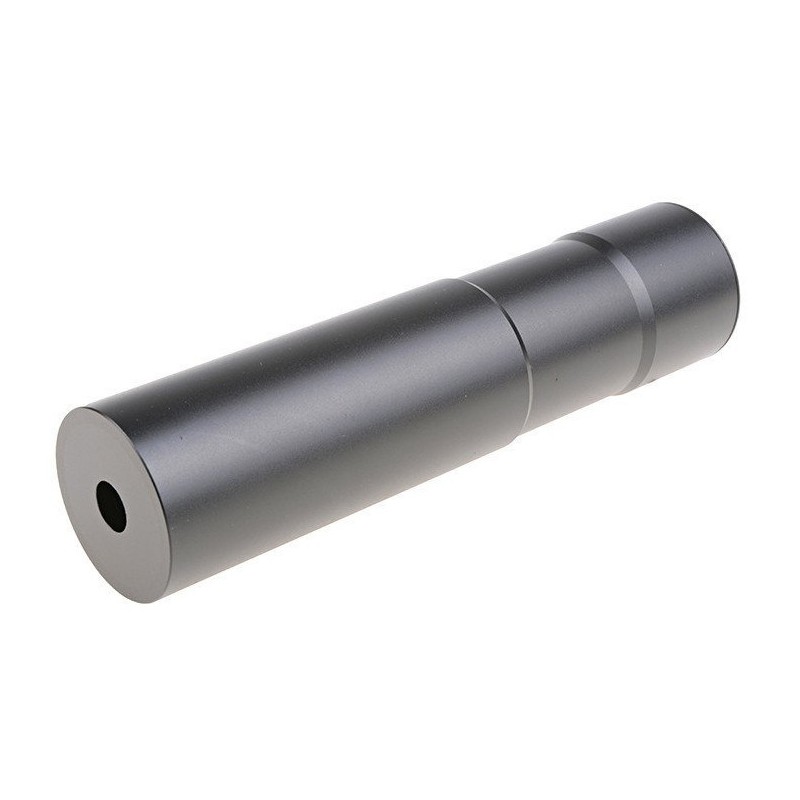 5KU airsoftový POWER-UP tlmič AK DTK-4, 24 mm CW - Čierna