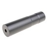 5KU airsoftový POWER-UP tlumič AK DTK-4, 24 mm CW - Černá
