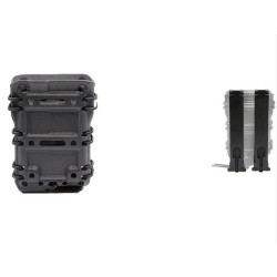 WoSporT Nylon MOLLE 5.56 / M4 Magazine Pouch – Black | ANAREUS