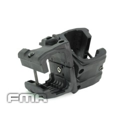 FMA nastavitelná spona na zásobníky MP7, černá