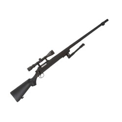 MB07D Sniper - černá + dvojnožka + optika