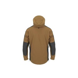 Bunda větrovka WOODSMAN ČERNÁ/TAIGA GREEN, velikost XS