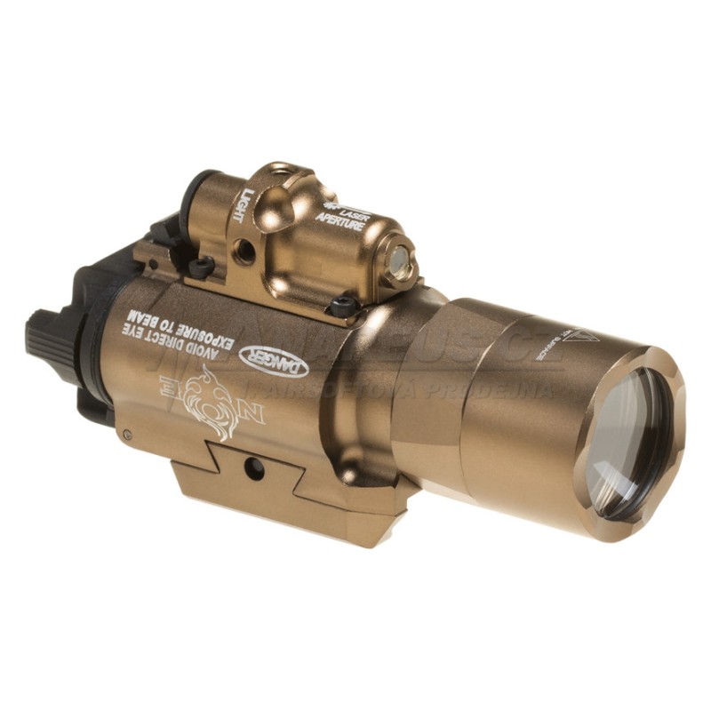 X400U Vampire LED Tactical Light with laser(DE)