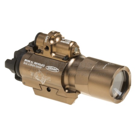 X400U Vampire LED Tactical Light with laser(DE)