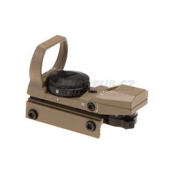 RDG Multi Reticle Red Dot 20x33 mm, red - TAN