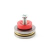 Washer, screw and thrust bearing for piston heads
