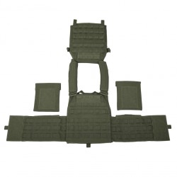 Warrior DCS Plate Carrier Base Only, OD, Size L