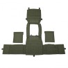 Warrior DCS Plate Carrier Base Only, OD, Size L