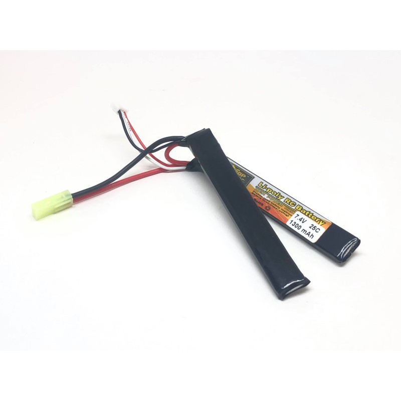 Battery XCell 7.4V / 1300mAh 25C Li-Pol two-piece