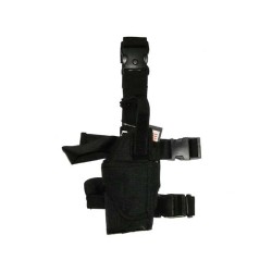 MIL-FORCE Universal Leg Holster TORNADO, Right-Handed - Black