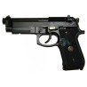Beretta M9 A1 WE logo, black, fullmetal, blowback, CO2