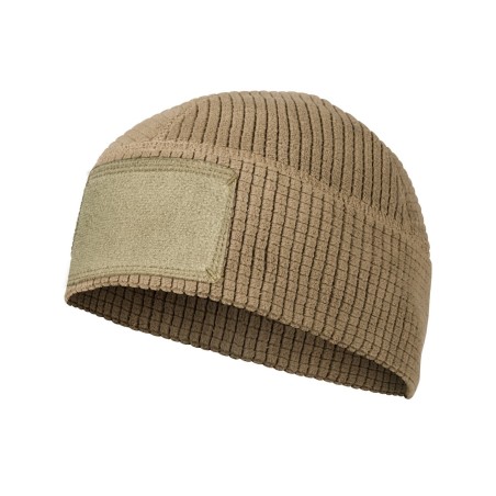 RANGE Beanie Cap® - Grid Fleece - Coyote