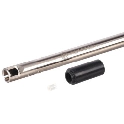 Niklovaná hlaveň 6,03mm se vzduchovou drážkou a gumičkou pro GHK GBB (229mm)