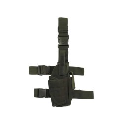 MIL-FORCE Universal Leg Holster TORNADO, Right-Handed - Green