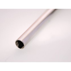 6,05mm niklovaná hlaveň se vzduchovou drážkou a gumičkou (363mm / M4)