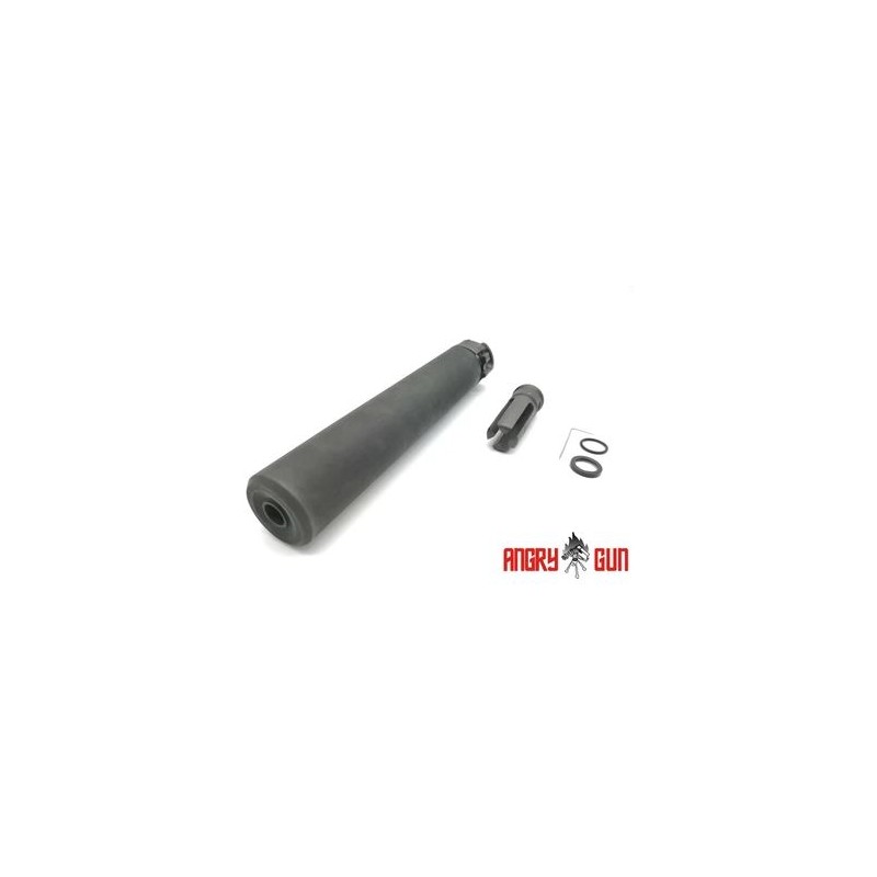 Nasvětlovací tlumič QD SOCOM762 (-14mm levotočivý), černý