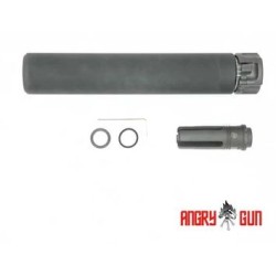 Nasvětlovací tlumič QD SOCOM762 (-14mm levotočivý), černý