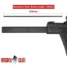 Tlumič 13" (430mm) KVS Suppressor pro KRYTAC KRISS Vector
