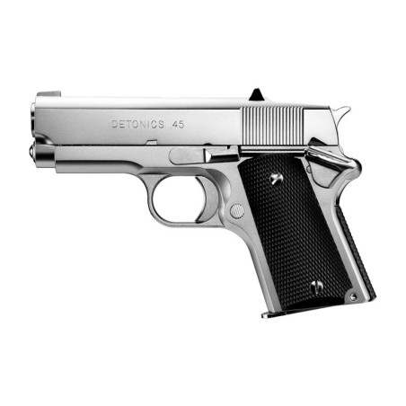 Detonics.45 - stříbrný, GBB