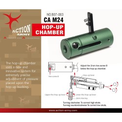 Action Army CNC hliníková hop-up komora pre CA M24 - Zelená