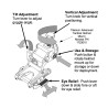 FMA TATM NVG Mount BK FOR PVS/14/15/18