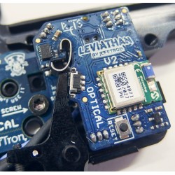 JeffTron LEVIATHAN V2 Optical (Front) + CNC SPEED Trigger - Červená