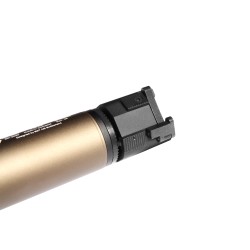 B&T Rotex-V Compact 130mm - rychloupínací tlumič, šedý