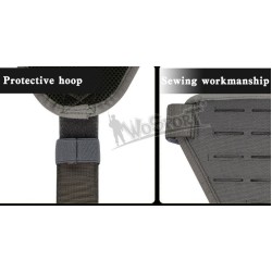 WoSporT stehenný MOLLE panel Laser-Cut | ANAREUS