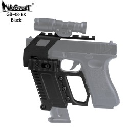 WoSporT GB-48 Rail Tactical Kit for G-Series Pistols (BK) | ANAREUS