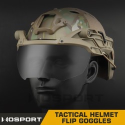 WoSporT ARC Flip Helmet Goggles, 2 Lenses | ANAREUS