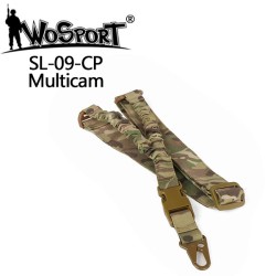 WoSporT BUNGEE Tactical 1-Point Sling – Multicam | ANAREUS