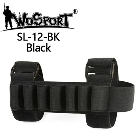 WoSporT 7-Round Shotgun Stock Sleeve – Black | ANAREUS