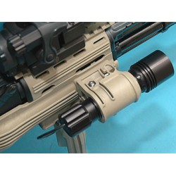 RIS montáž svítilny - průměr 25mm - písková