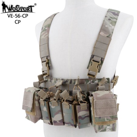 WoSporT D3CRX Multi-Mission Tactical Chest Rig – Multicam | ANAREUS