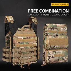 WoSporT JPC 2.0 Zipper Back Panel TYPE 2 | ANAREUS