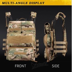 WoSporT JPC 2.0 Zipper Back Panel TYPE 2 | ANAREUS