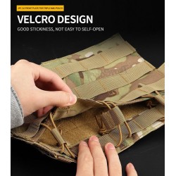 WoSporT JPC 2.0 MOLLE Triple Mag Platform | ANAREUS