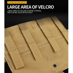 WoSporT JPC 2.0 MOLLE Triple Mag Platform | ANAREUS